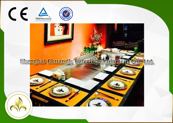 কেনা গ্যাস Teppanyaki গ্রিল কুকটপ online manufacture