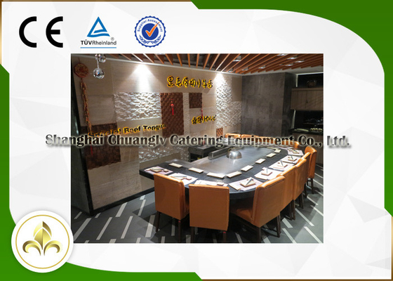 কেনা ইন্ডাকশন / ইলেকট্রিক টেপানিয়াকি টেবিল online manufacture