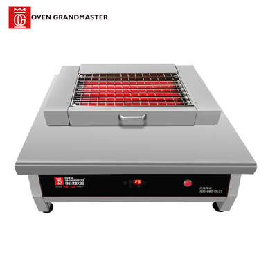 কেনা 6KW বাণিজ্যিক Bbq গ্রিল রেস্তোরাঁ শেলফিশ ইন্ডাস্ট্রিয়াল Bbq গ্রিলস online manufacture