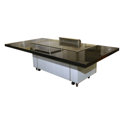 কেনা বাণিজ্যিক রান্নাঘর সরঞ্জাম Teppanyaki গ্যাস / বৈদ্যুতিক / আনয়ন গ্রিডল online manufacture