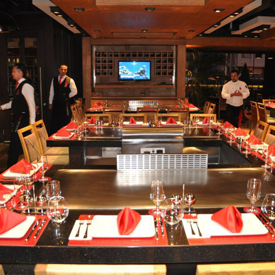 কেনা আয়তক্ষেত্র স্টেইনলেস স্টীল Teppanyaki গ্রিল টেবিল বাণিজ্যিক রেস্টুরেন্ট রান্নাঘর সরঞ্জাম online manufacture