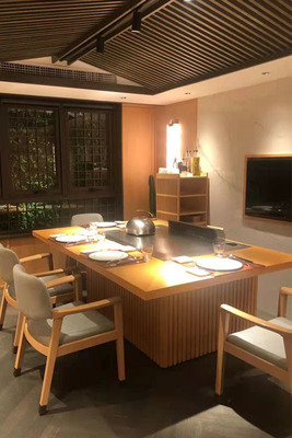 কেনা গ্রীনার্ক Teppanyaki গ্রিল টেবিল ইন্ডাকশন ধোঁয়া ডাউন নিষ্কাশন গ্রিল online manufacture