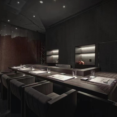 কেনা 8 - 10 আসন জাপানি রেস্টুরেন্ট Teppanyaki গ্রিল টেবিল আয়তক্ষেত্রাকার আকৃতির online manufacture
