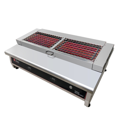 কেনা কাঠকয়লার মতো BBQ গ্রিল বৈদ্যুতিক গরম করার ডিজিটাল নিয়ন্ত্রণ 1200 মিমি বারবিকিউ গ্রিল online manufacture