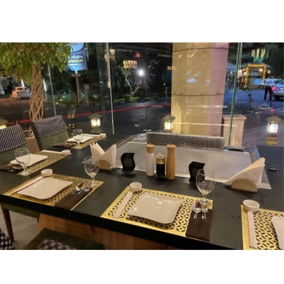 কেনা 304 স্টেইনলেস স্টীল হিবাচি গ্রিল টেবিল 500x380 মিমি রান্নার এলাকা সহ online manufacture
