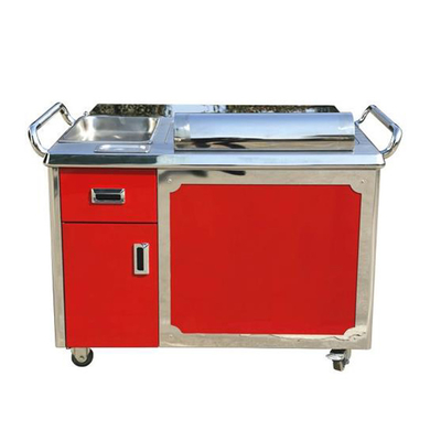 কেনা রেস্টুরেন্ট মোবাইল ফ্রিস্ট্যান্ডিং Teppanyaki গ্রিল টেবিল online manufacture