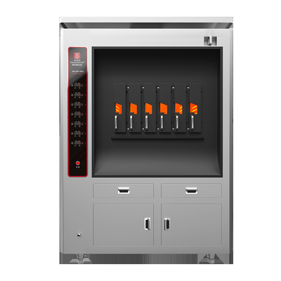 কেনা বাণিজ্যিক বৈদ্যুতিক মাছ গ্রিল মেশিন 6 কম্পার্টমেন্ট 350KG অনলাইনে উৎপাদন