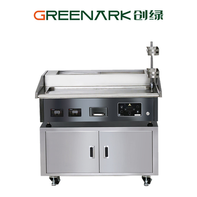 কেনা বাণিজ্যিক Teppanyaki গ্রিল টেবিল 896x390mm গরম এলাকা 8.5kW অনলাইনে উৎপাদন