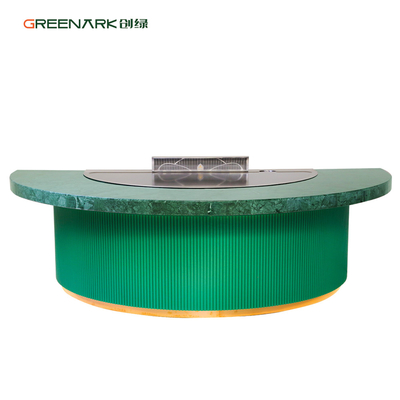 কেনা উচ্চ দক্ষতা Teppanyaki গ্রিল সঙ্গে 20mm খাদ্য-গ্রেড খাদ ইস্পাত countertop & স্মার্ট গরম অনলাইনে উৎপাদন