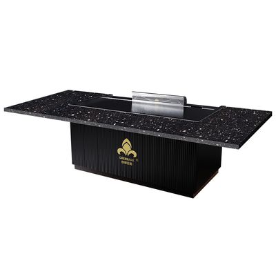 কেনা Outdoor Teppanyaki Grill Table 8000W 380V Weather-Resistant অনলাইনে উৎপাদন