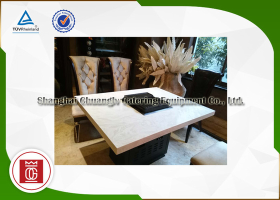 দ্বৈত ব্যবহার কোরিয়ান আয়তক্ষেত্রাকার বাণিজ্যিক বারবিকিউ গ্রিলস পেশাদার Bbq সরঞ্জাম