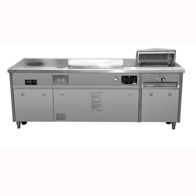 220V থ্রি-ইন-ওয়ান মাল্টি-ফাংশন টেপানিয়াকি গ্রিল টেবিল