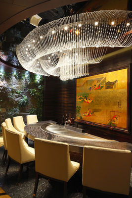 বৃত্তাকার আকৃতির টেপানিয়াকি গ্রিল টেবিল